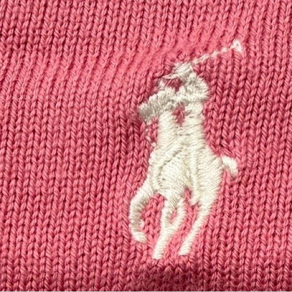 Ralph Lauren women’s V-Neck Sweater - Pink - Picture 2 of 7